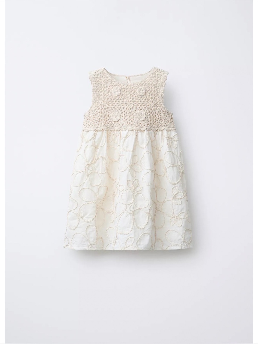 Zara crochet dress